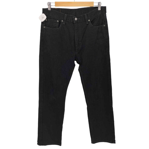 リーバイス Levis 505 レギュラーフィット ジーンズ ジップフライ ブラック デニム パンツ メンズ W33 L32