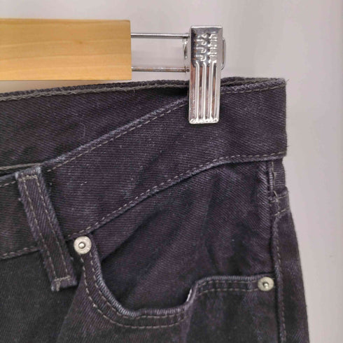 リーバイス Levis 505 レギュラーフィット ジーンズ ジップフライ ブラック デニム パンツ メンズ W33 L32