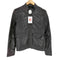 ギャップ Gap goat leather 山羊革 スタンドカラー レザージャケット レディース XS