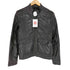 ギャップ Gap goat leather 山羊革 スタンドカラー レザージャケット レディース XS