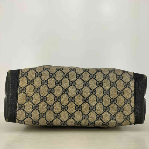 グッチ GUCCI ヴィンテージ シェリーライン GGプラスレザー レザーパッチ トートバッグ メンズ