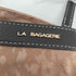 LA BAGAGERIE デザインジップ レオパード バックパック レディース