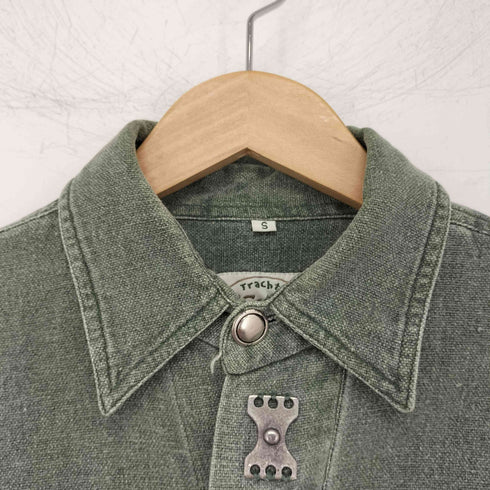 S'Gspusi コットン リネン メタルボタン L/S シャツ メンズ S
