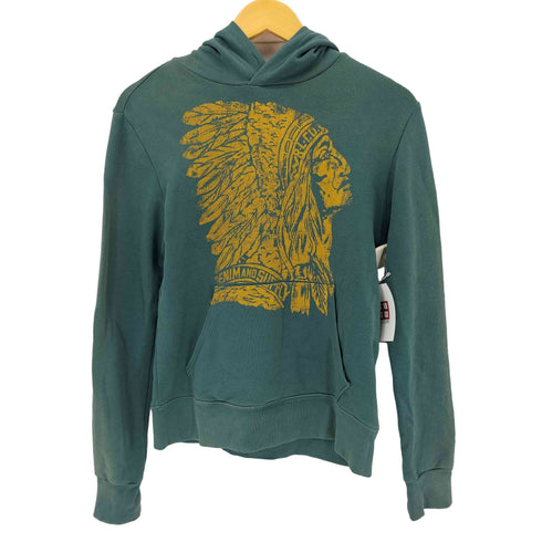 デニムアンドサプライラルフローレン DENIM&SUPPLY RALPH LAUREN フロントプリント プルオーバーパーカー メンズ JPN:XS