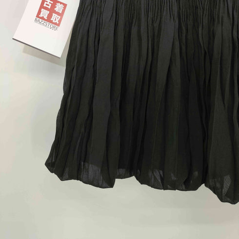 ブラックバイマウジー BLACK by moussy プリーツ ミニスカート レディース FREE