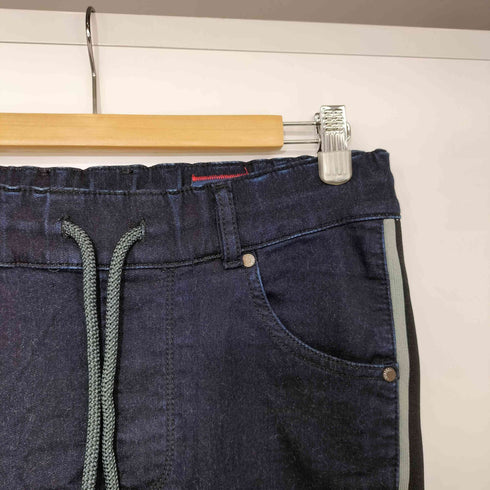 ディーゼルインダストリー Diesel Industry 00S サイドライン デニムジョガーパンツ レディース US:25