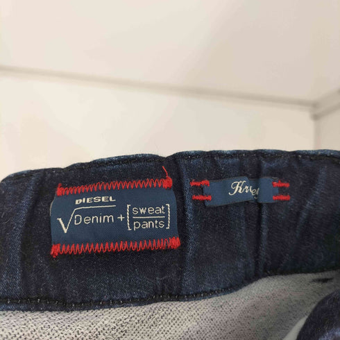 ディーゼルインダストリー Diesel Industry 00S サイドライン デニムジョガーパンツ レディース US:25