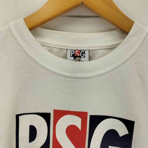 パリサンジェルマン PARIS SAINT GERMAIN 韓国フォント フロントキャラクタープリント クルーネックTシャツ メンズ JPN:M
