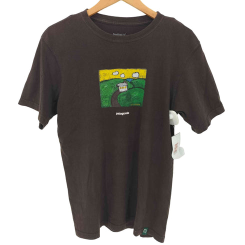 パタゴニア patagonia Beneficial Ts 90-00s フロントプリント クルーネック 半袖 Tシャツ メンズ import:S