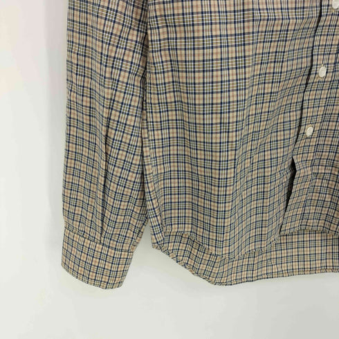 アベイシングエイプ A BATHING APE 90-00s ユニオンジャックタグ タータンチェックシャツ メンズ import:XS
