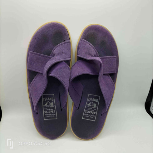 アイランドスリッパ ISLAND SLIPPER PT223 クロス ストラップ スエード サンダル レディース US:7