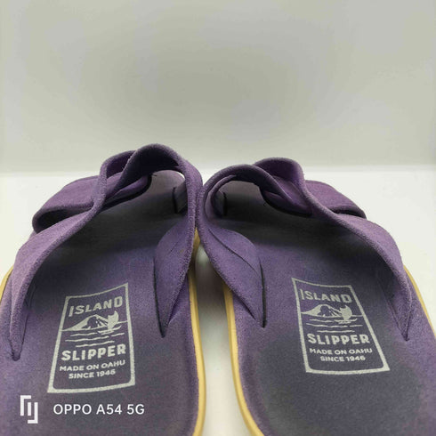 アイランドスリッパ ISLAND SLIPPER PT223 クロス ストラップ スエード サンダル レディース US:7