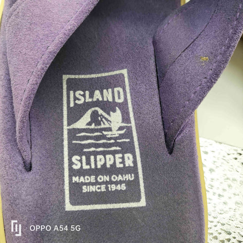 アイランドスリッパ ISLAND SLIPPER PT223 クロス ストラップ スエード サンダル レディース US:7