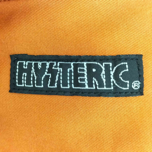 ヒステリック HYSTERIC LA MORT バックプリント ジップポケット ワークシャツ メンズ FREE