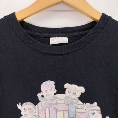 キャラクタープリントクルーネックTシャツ メンズ