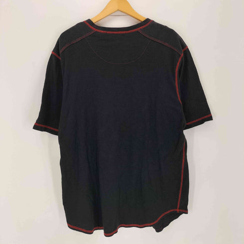 ショーンジョン Sean john ヘンリーネック ステッチデザインTシャツ メンズ XXL
