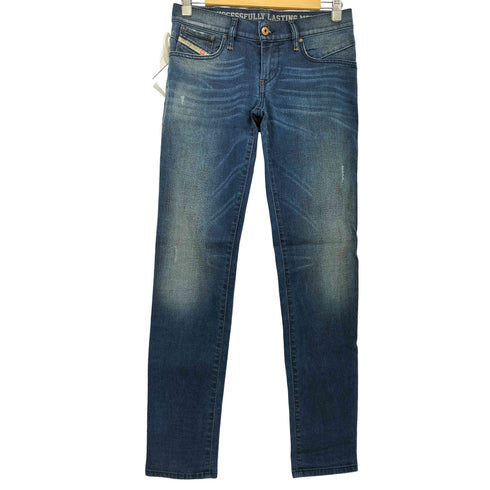 ディーゼルインダストリー Diesel Industry 00S SLIM SKINNY LOW WAIST JEANS レディース US:26-27