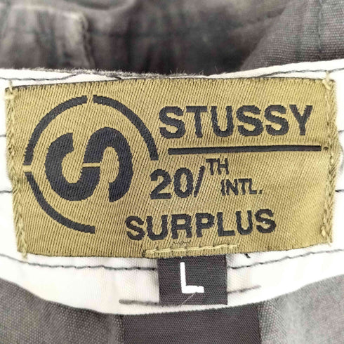 ステューシー Stussy SURPLUS 20周年 サイドウエスト ドローコード ショーツ メンズ JPN:L