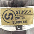 ステューシー Stussy SURPLUS 20周年 サイドウエスト ドローコード ショーツ メンズ JPN:L