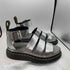 ドクターマーチン Dr.Martens CLARISSA 2 SILVER METALLIC CALF SANDALS クラリッサ 2 サンダル レディース