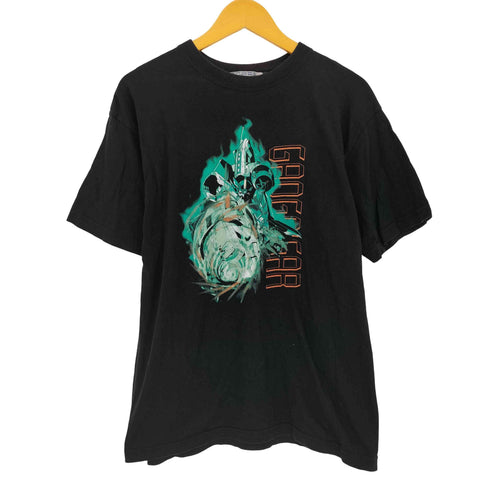 コスパ COSPA キャラクタープリントクルーネックTシャツ メンズ L
