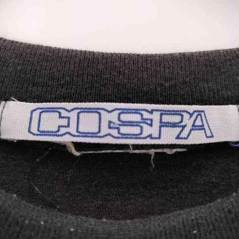 コスパ COSPA キャラクタープリントクルーネックTシャツ メンズ L