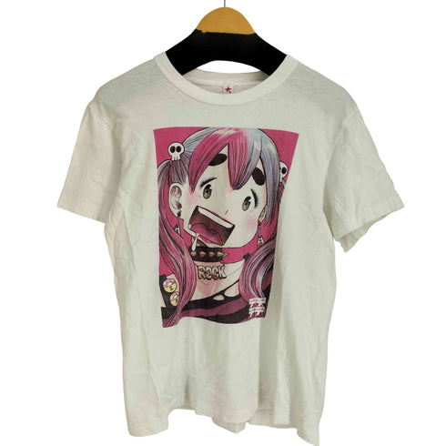 rockin'star キャラクタープリント S/S Tシャツ レディース JPN:M