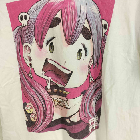 rockin'star キャラクタープリント S/S Tシャツ レディース JPN:M