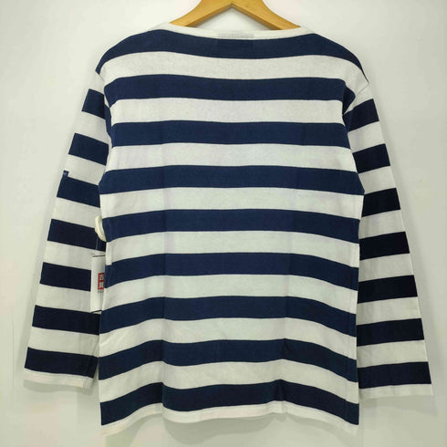 セントジェームス SAINT JAMES フランス製 コットン バスク シャツ メンズ import:M