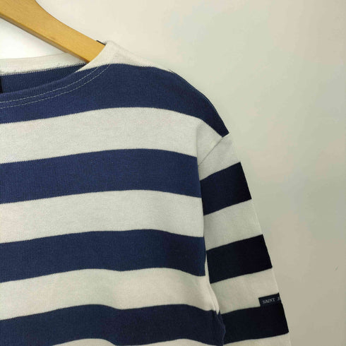 セントジェームス SAINT JAMES フランス製 コットン バスク シャツ メンズ import:M
