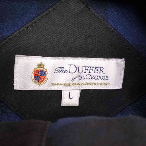 ザダファーオブセントジョージ The DUFFER of ST.GEORGE バッファローチェック フィールドジャケット メンズ L