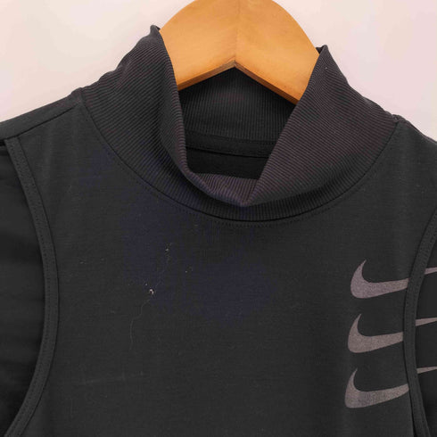ナイキ NIKE レイヤードデザイン ハイネックトップス レディース XS