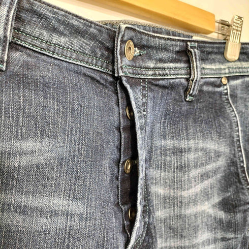 ディーゼル DIESEL 00s Y2K PHEDOR シンチバック デニム ハーフパンツ ジョーツ メンズ 28