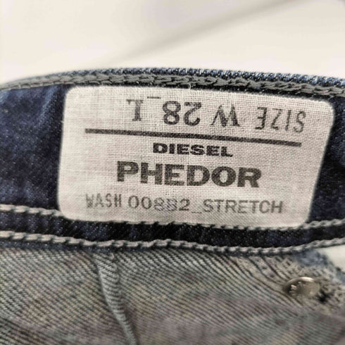 ディーゼル DIESEL 00s Y2K PHEDOR シンチバック デニム ハーフパンツ ジョーツ メンズ 28