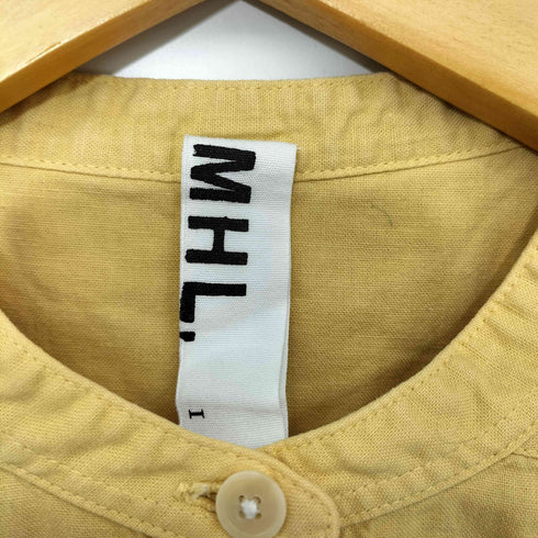 エムエイチエル MHL. リネンブレンド バンドカラーシャツ レディース JPN:1