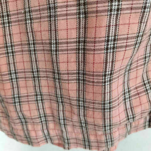 ステューシー Stussy ボックスシルエット 2ポケット開襟チェックシャツ メンズ M