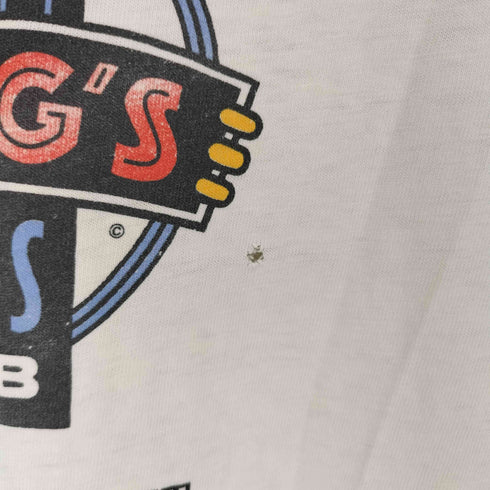 ヘインズ Hanes 90s- USA製 袖裾シングル BB KING'S BLUES CLUB 両面プリントクルーネックTシャツ メンズ XL