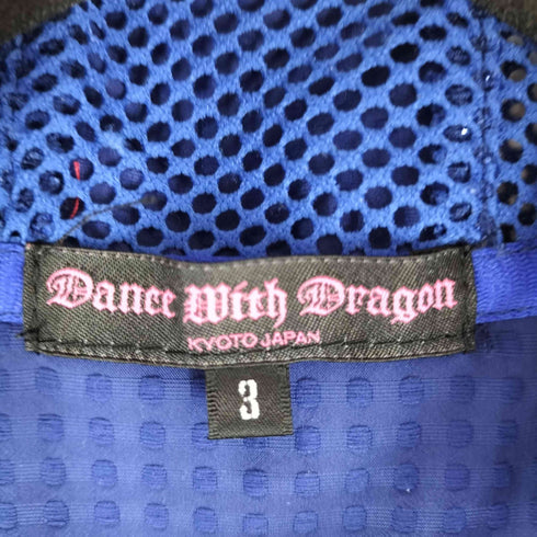 DANCE WITH DRAGON} メッシュジップパーカー レディース 3
