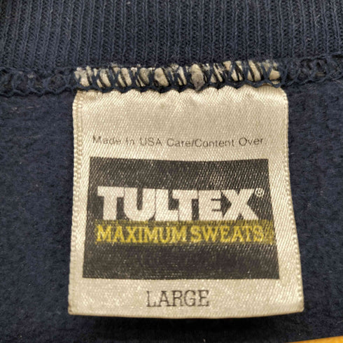 タルテックス TULTEX 90s- USA製 ラグラン クルーネックスウェット メンズ L