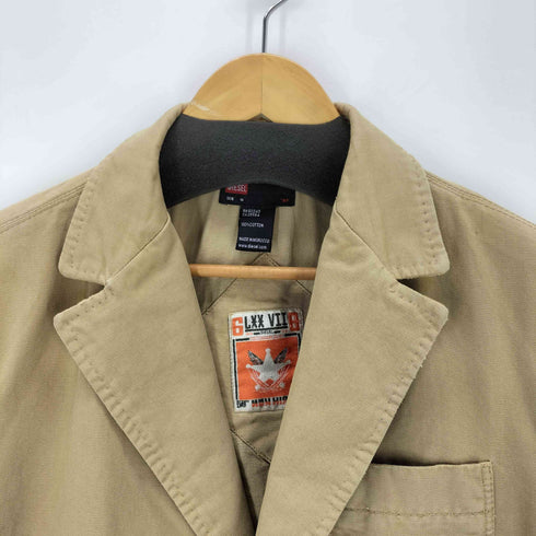 ディーゼル DIESEL 旧タグ 汚れ加工 2Bテーラードジャケット メンズ JPN:M