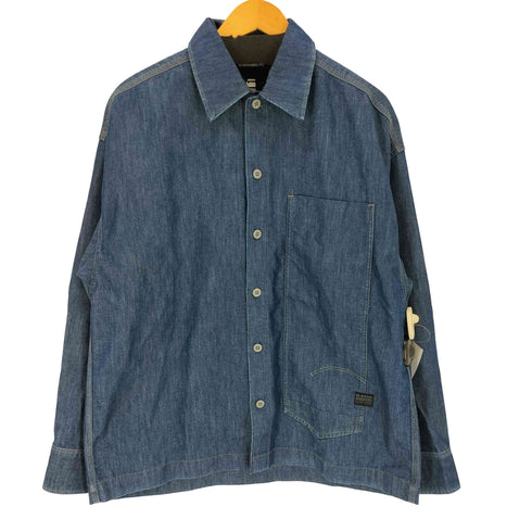 ジースターロー G-STAR RAW LONG POCKET BPXY FIT L/S デニムシャツ メンズ import:XS