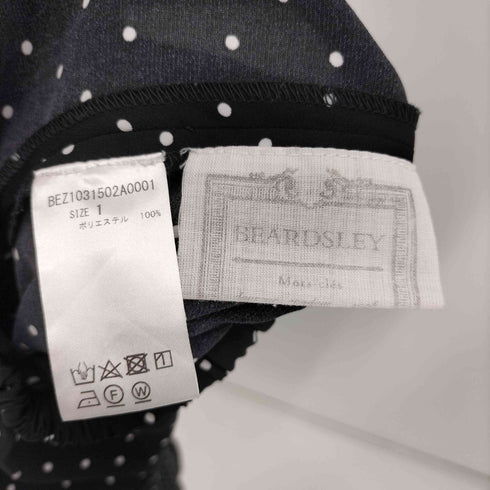 ビアズリー BEARDSLEY 《洗える・シワになりにくい》ドットパンツ レディース JPN:1