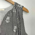 ヌキテパ NE QUITTEZ PAS Poplin Foil Print Balloon Top レディース