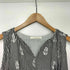 ヌキテパ NE QUITTEZ PAS Poplin Foil Print Balloon Top レディース