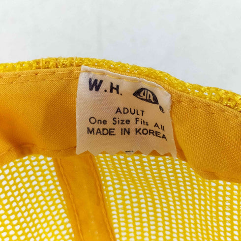 W.H SPUD SHED プリント メッシュキャップ メンズ