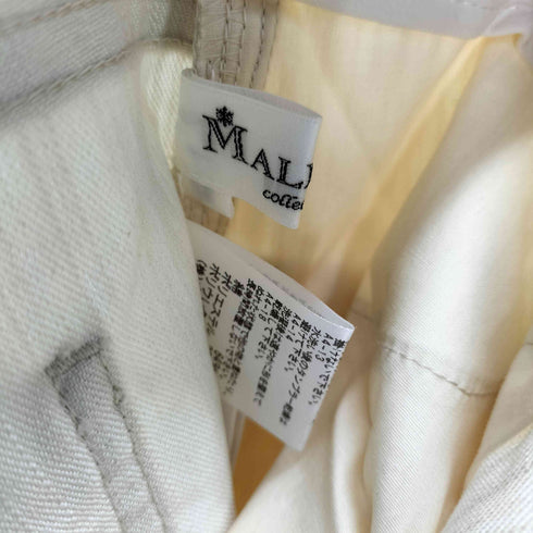MALIANI 刺繍 ラインストーン クロップドパンツ レディース 13