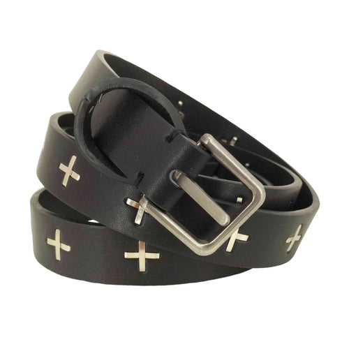 m.a+ + studded q buckle med belt メンズ