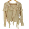 マウジー moussy 26ss CHIFFON RUFFLE ブラウス レディース FREE