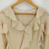マウジー moussy 26ss CHIFFON RUFFLE ブラウス レディース FREE