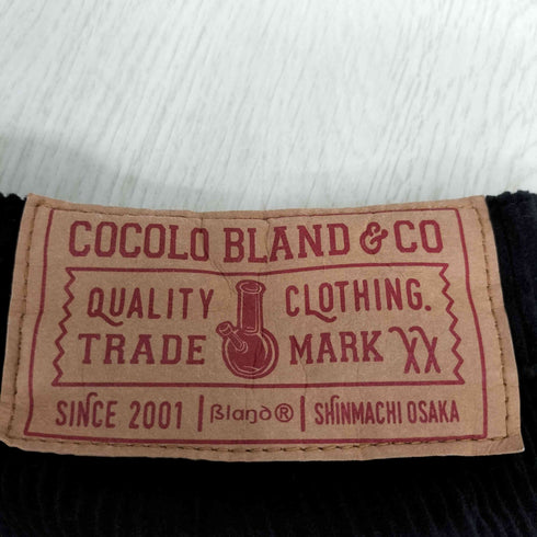 ココロブランド COCOLO BLAND コーデュロイパンツ メンズ 32